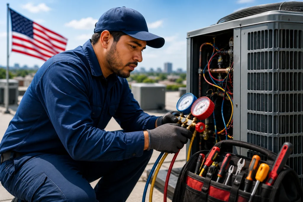 Técnico HVAC en USA